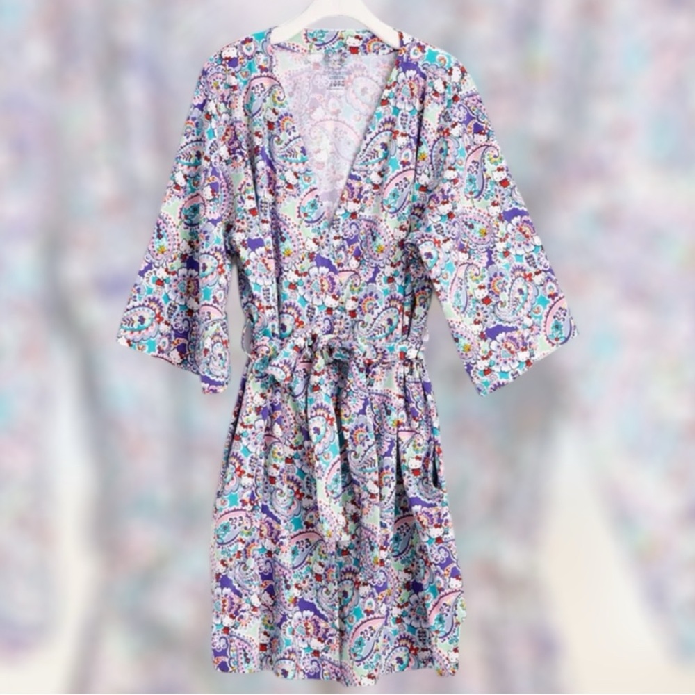 Hello Kitty®  Vera Bradley Knit Robe
in Knit Cotton/Spandex